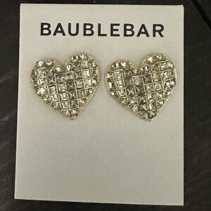 Baublebar heart earrings new with tag
